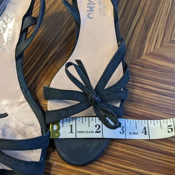 SALVATORE FERRAGAMO strappy heels sandals size 36 @S7 - Picture 15 of 16